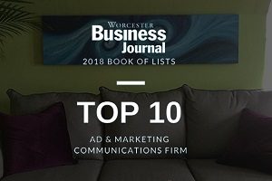 Worcester Business Journals Book of Lists for Vision Advertising
